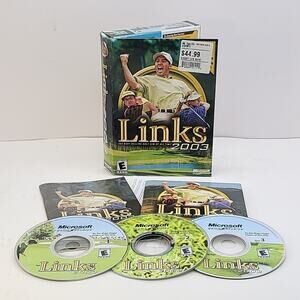 Links 2003 (PC, 2003) - CD-ROM - Very Good!! CIB
